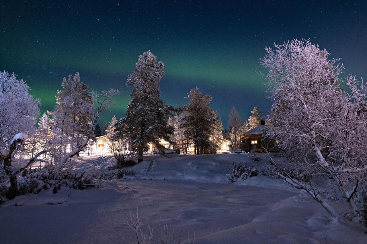 Polar Aurora Cabins Сариселка Екстериор снимка
