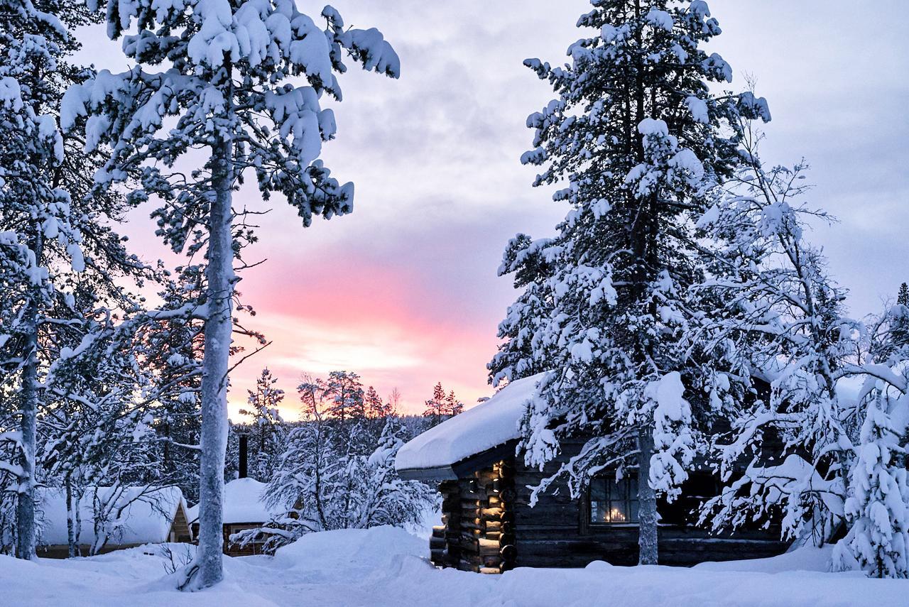 Polar Aurora Cabins Сариселка Екстериор снимка